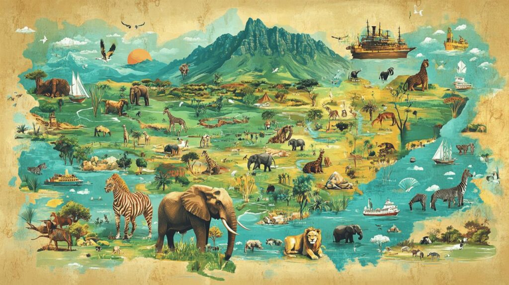 Tourist Map South Africa: Discover Natural and Cultural Wonders Through the Nation’s Premier Galleries and Museums